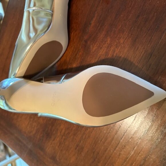Quince Italian Leather Slingback 75mm Heel size 7 never worn, new in box - Picture 5 of 5